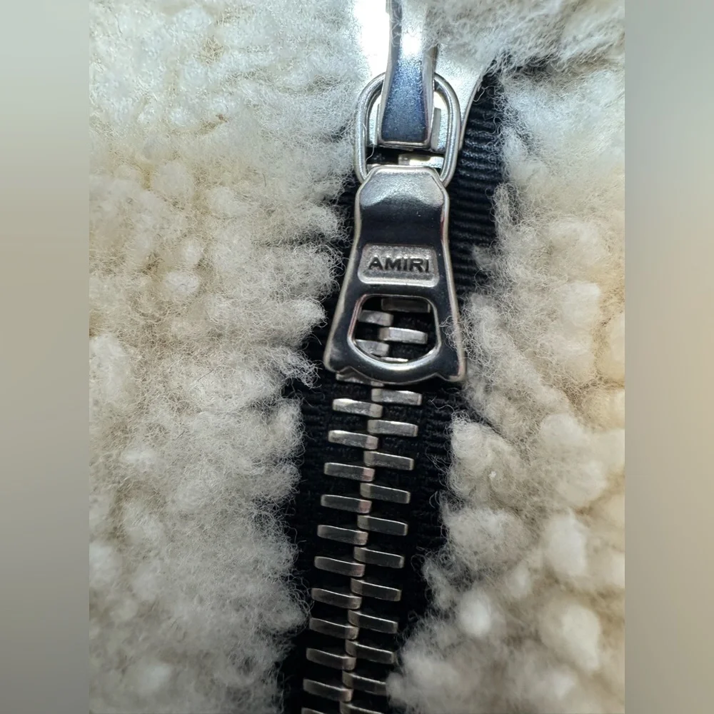 EUC Amiri Oversized Shearling Jacket